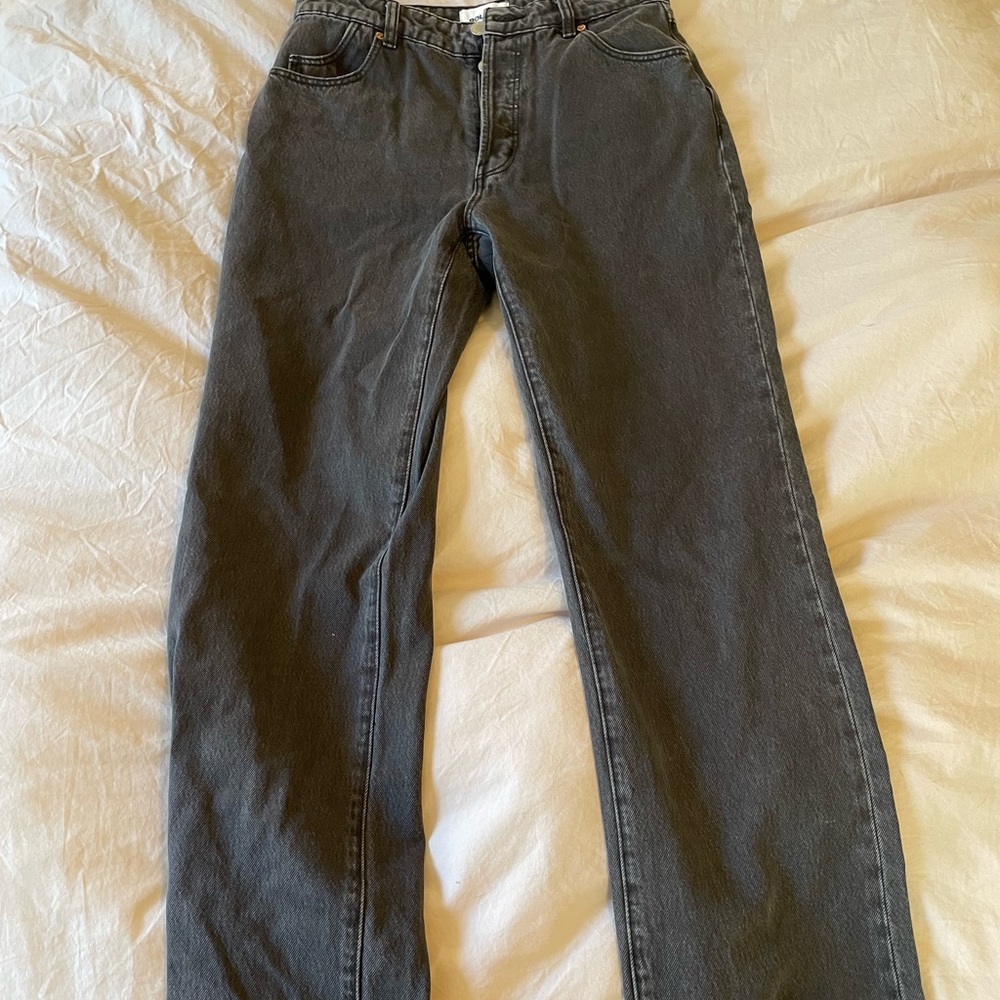 Rollas Classic Straight High Rise Jeans